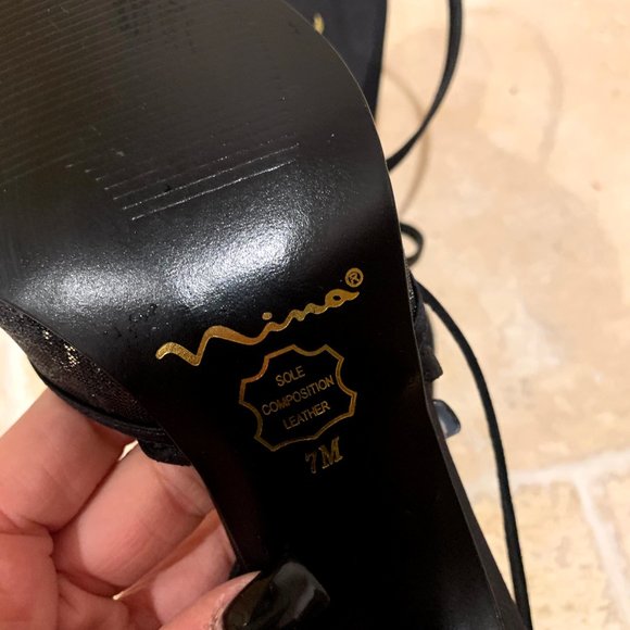 Elegant evening Nina Heels NWOT - Picture 7 of 7